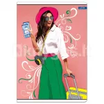 TEEN vihik A5, 48 lk, ruuduline (laia ruuduga), paber 80 g/m&sup2;
