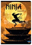 NINJA WARRIOR vihik A5, 48 lehte, 80 g/m&sup2;, ruuduline