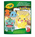CRAYOLA POKEMON V&auml;rvimis- ja kleepimisraamat
