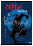 NINJA WARRIOR A5 m&auml;rkmik, joonega (lai reavahe), 48 lehte, 80 g/m&sup2;