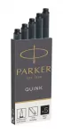 Parker pikad tindikassetid, 5 tk, mustad