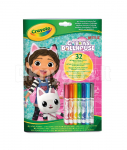 CRAYOLA GABBY&acute;S DOLLHOUSE V&auml;rvimis- ja tegevusraamat