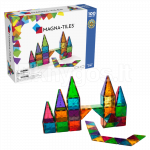 MAGNA-TILES Magnetkonstruktori komplekt Clear Colors, 100 tk