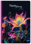 Vihik A5, 96 lk, 70 g/m&sup2;, ruuduline, NEON FLOWERS