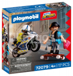 PLAYMOBIL Mootorratta tagaajamine 72079