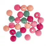 Puidust helmed 15 mm, 25 tk