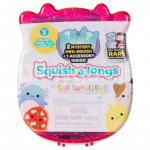 SQUISHMALLOWS SQUISH-A-LONGS minifiguuride komplekt pimepakis, 2 tk, 2,5 cm