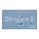 DL-&uuml;mbrik-kaust ARABESKI, kinnitusega, liblikatega
