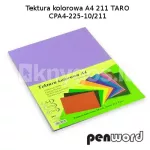PenWord A4 kartong, 225 g/m&sup2;, 10 lehte, violetne