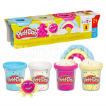 PLAY-DOH m&auml;ngukomplekt Confetti Fun 4-pakk