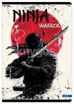 NINJA WARRIOR A5 vihik, laia ruuduga, 12 lehte, 80 g/m&sup2;