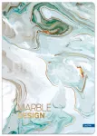 Vihik A4, 96 lk, 70 g/m&sup2;, ruuduline, MARBLE