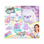 AIRBRUSH PLUSH Pehme m&auml;nguasi &otilde;hupintsliga Kawaii Bear 25 cm