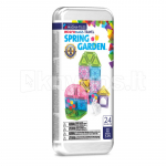 MAGNA-TILES Micromags magnetkonstruktori reisikomplekt Spring Garden, 24 osa