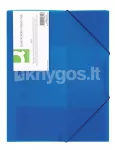 PP-kaust kummiga A4, l&auml;bipaistev sinine