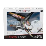 FLYBOTIC raadioteel juhitav lennuk X-Twin Loop, 29cm