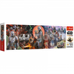 TREFL STAR WARS panoraminė dėlionė &bdquo;Mandalorian&ldquo;, 1000 det.