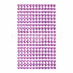 Dekoratiivsed isekleepuvad kristallid 6 mm, 260 tk, roosa