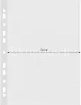 L&auml;bipaistev, laiendatud A4 dokumenditasku 220 x 300 mm, 90 &micro;m, 50 tk