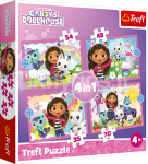 TREFL GABBY&acute;S DOLLHOUSE Pusle komplekt, 4 tk