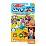 MELISSA & DOUG Sticker WOW! kleebiste tegevuskomplek Koer