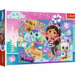 TREFL GABBY&acute;S DOLLHOUSE Pusle, 100 osa