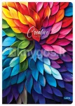 CREATIVE vihik A5, 32 lk, 80 g/m&sup2;, ruuduline (lai)