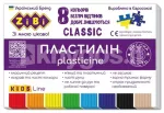 CLASSIC KIDS Line plastiliin, 8 v&auml;rvi, 160 g