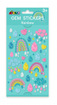 AVENIR Kristallidega kleebised Vikerkaar