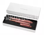 JAZZ NOBLE Elegance pastapliiatsi ja sulgpulga komplekt, roosa