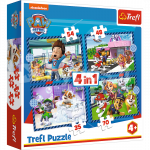 TREFL PAW PATROL Puslede komplekt 4 in 1 K&auml;papatrull