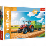 TREFL Pusle traktor, 100 osa