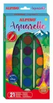 ALPINO vesiv&auml;rvide komplekt, 21 v&auml;rvi