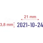 Trodat ISO 4810 automaatne kuup&auml;evatempel (3,8 mm)