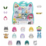 SQUISHMALLOWS SQUISH-A-LONGS minifiguuride komplekt, 14 tk, 2,5 cm