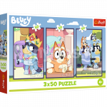 TREFL BLUEY puslede komplekt Bluey pere, 3x50 osa
