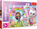 TREFL GABBY&acute;S DOLLHOUSE Maxi pusle, 24 osa