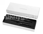JAZZ NOBLE Elegance komplekt &mdash; pastapliiats ja sulgpulk, must