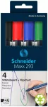 Tahvlimarkerite komplekt MAXX 293, 4 tk