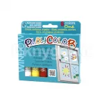 PLAYCOLOR Window klaasiv&auml;rvipliiatsid 6 tk