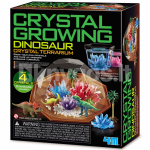 4M Kristallide kasvatamise komplekt Dinosaurustega kristall-terraarium