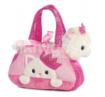 AURORA Fancy Pals Pehme m&auml;nguasi Printsess kass kandekotis, 20 cm