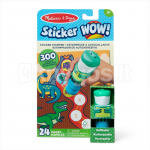 MELISSA & DOUG Sticker WOW! kleebiste tegevuskomplekt Dinosaurus