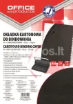 OFFp k&ouml;itmiseks m&otilde;eldud seljad A4, 250 g/m&sup2;, 100 tk, mustad
