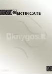 Sertifikaadipaber 170 g/m&sup2;