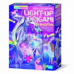 4M KidzMaker DIY komplekt Vilkuv holograafiline origami &uuml;kssarvik