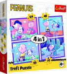TREFL Puslede komplekt, 4 tk, Snoopy