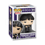 FUNKO POP! Vinyl figuur: Wednesday - Wednesday Addams (Black Coat)