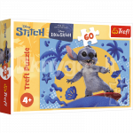 TREFL DISNEY STITCH pusle L&otilde;bus p&auml;ev koos Stitchiga, 60 osa