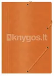 A4 kaust kummiga, 390 g/m&sup2;, oranž
